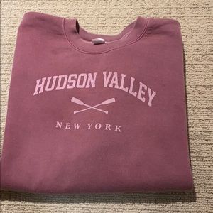 LA HEARTS pink sweatshirt